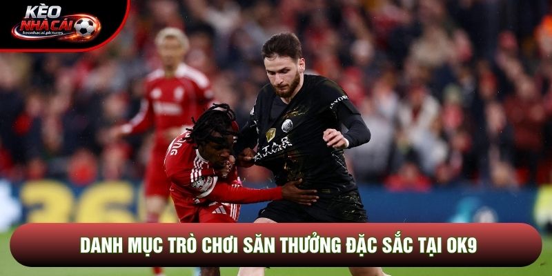 Danh mục trò chơi săn thưởng đặc sắc tại Ok9 Danh mục trò chơi săn thưởng đặc sắc tại Ok9