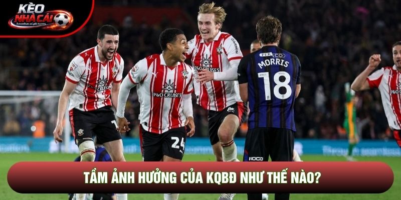 Tầm ảnh hưởng của KQBĐ như thế nào? Tầm ảnh hưởng của KQBĐ như thế nào?